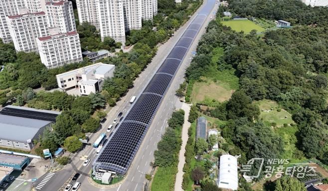 방음터널일체형태양광