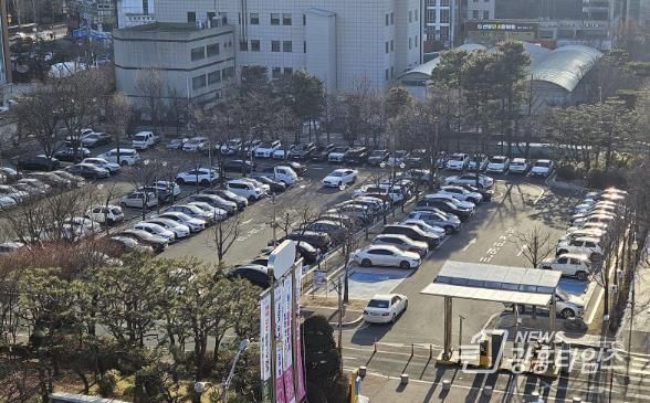 군포시청주차장