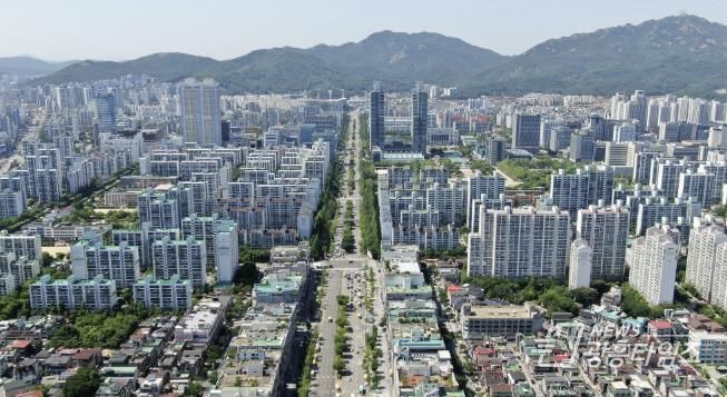 안양 평촌신도시 전경