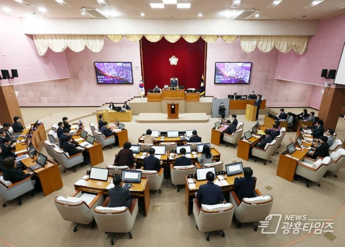 안양시의회, 제309회 임시회 개회